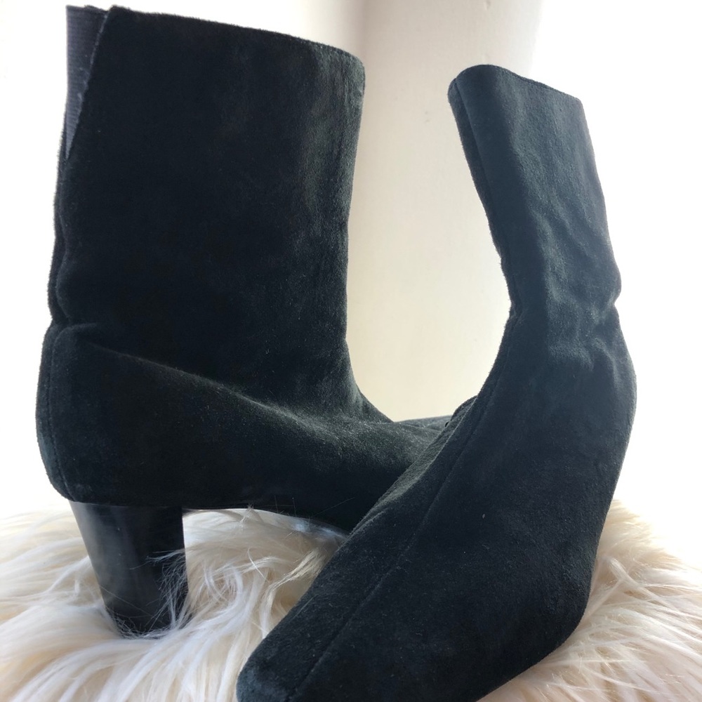 90s Leather Heeled Boots